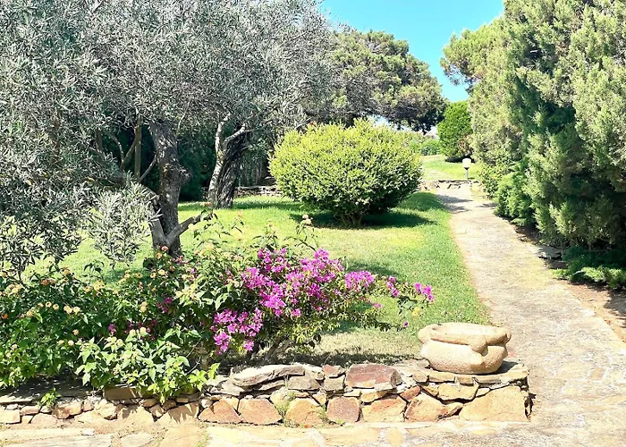 Farfalle Giardino E Favolosa Vista Mare Villa