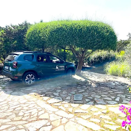 Farfalle Giardino E Favolosa Vista Mare Villa Capo Coda Cavallo